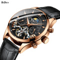 BIDEN 0189 Automatic Mechanical Watch Movements For Sale Stylish Luminous Moonphase Men Watches